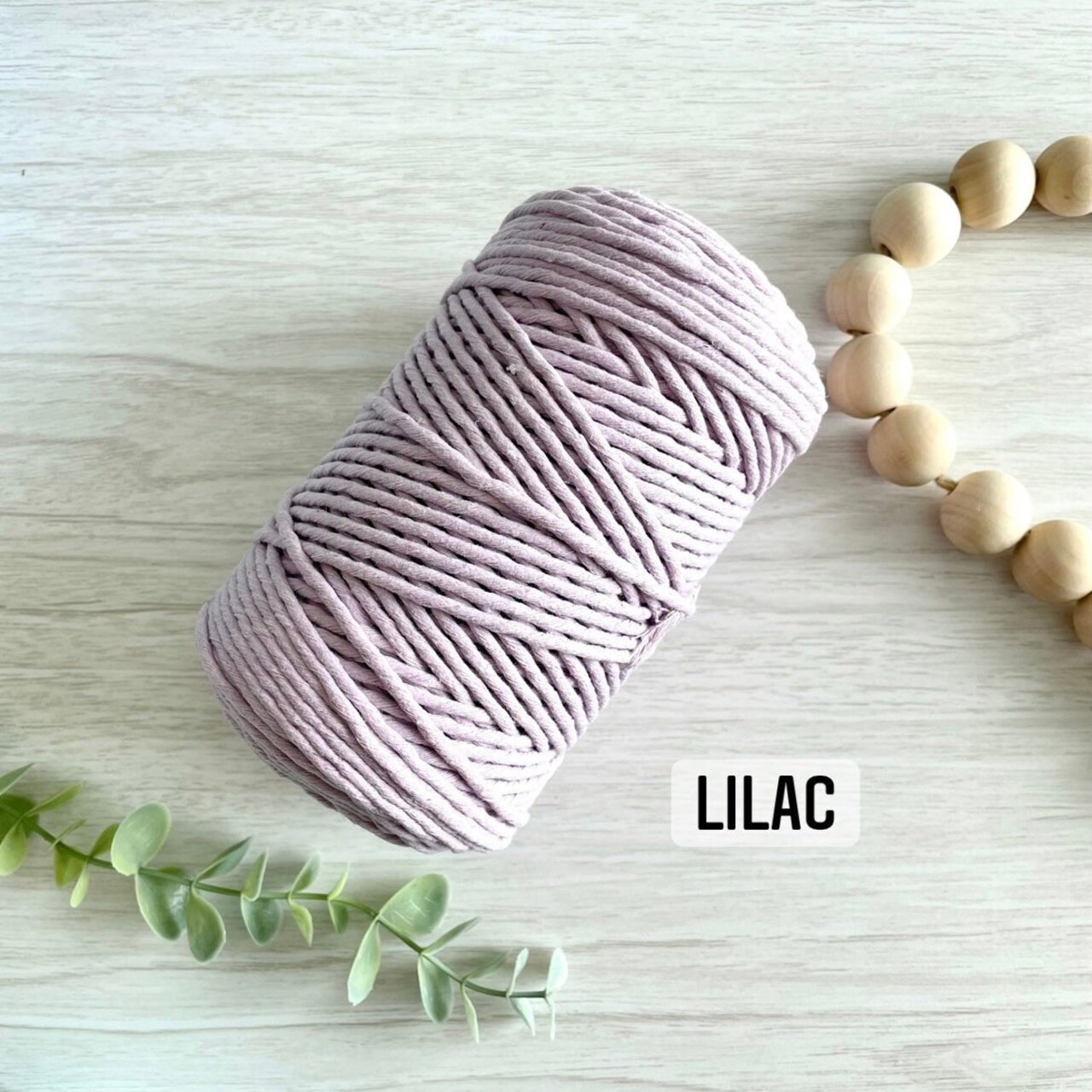 3mm Single Strand Macrame Cotton Cord, 23 Beautiful Colors, Macrame Wall Hanging, Plant Hangers, Cotton Rope for Macrame